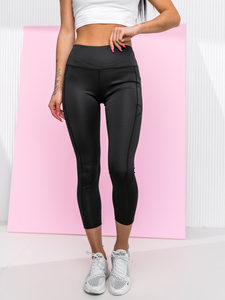 Leggings da donna neri Bolf XL002