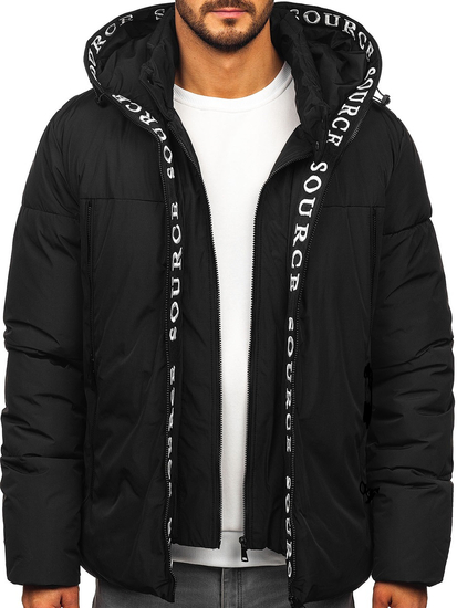 Uomo Giacca invernale Nero Bolf 22M330