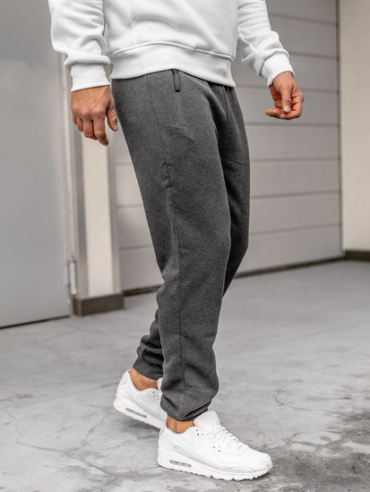 Pantaloni da tuta jogger da uomo grafite Bolf JX6205A