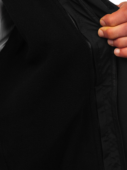 Uomo Giacca leggera 2 in 1 Nero Bolf 5M3263