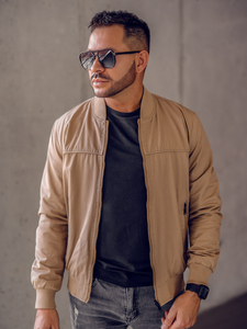 Bomber da uomo reversibile cammello Bolf 84M3005A