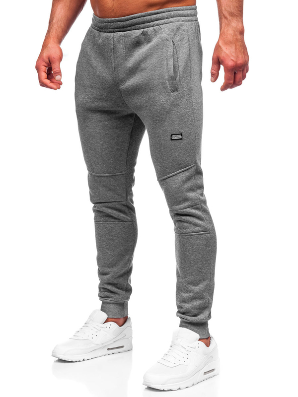Pantaloni di tuta da uomo grafite Bolf KK2231