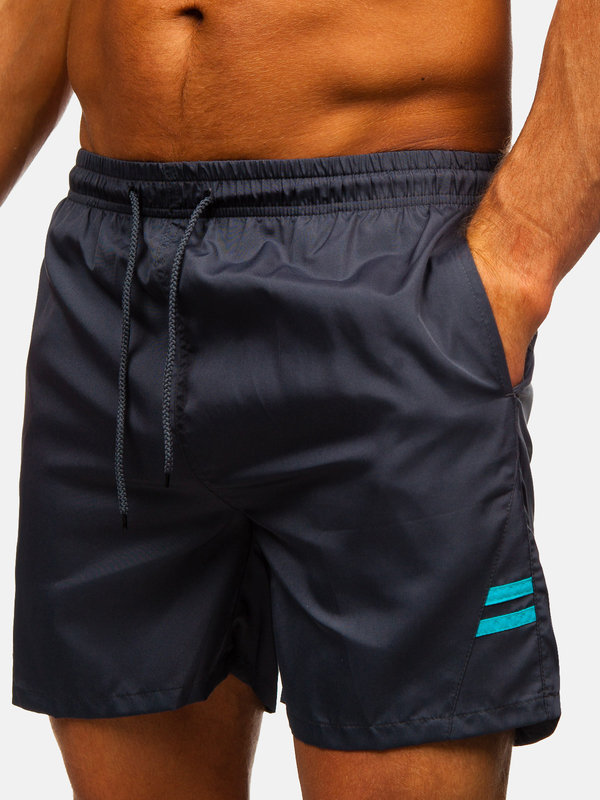 Uomo Costume da bagno Grafite Bolf QD29