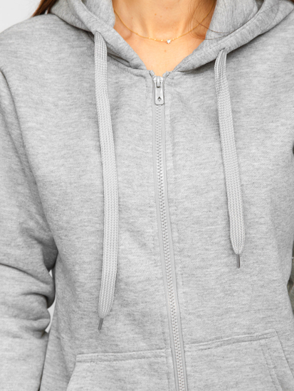 Set di tuta in due pezzi da donna grigio Bolf 0003