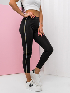 Leggings da donna neri Bolf W6997