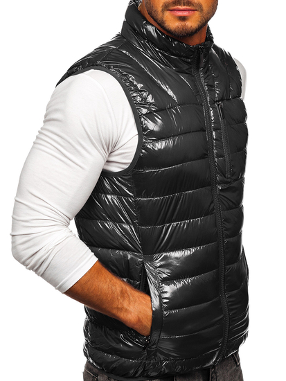 Gilet trapuntato da uomo grafite Bolf R0109A