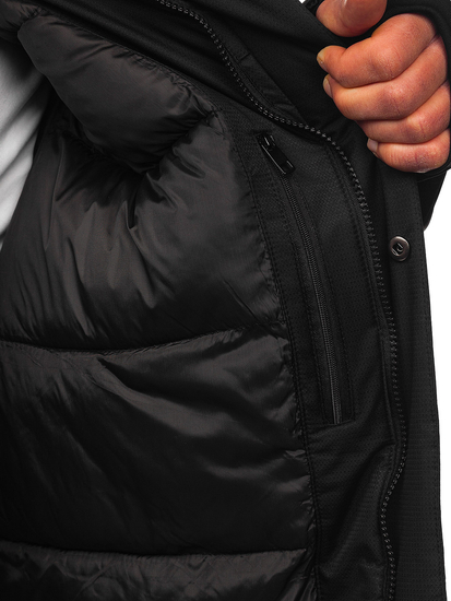 Uomo Giacca invernale Nero Bolf 91M9906