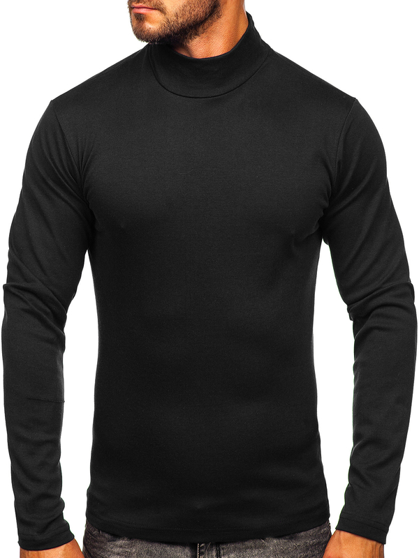 Lupetto basic da uomo nero Bolf 145348