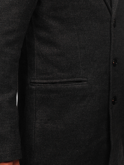 Cappotto invernale da uomo grafite Bolf 1047