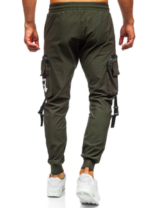 Uomo Joggers cargo Verde Bolf K13