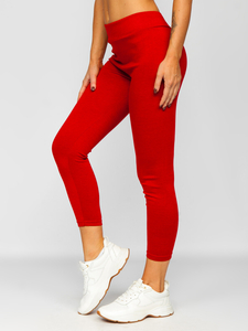 Donna Leggings Rosso Bolf YW01001A2