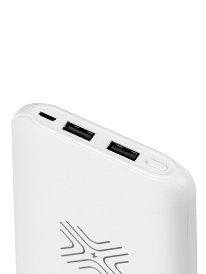 Powerbank bianco 10000mAh QPB-12I