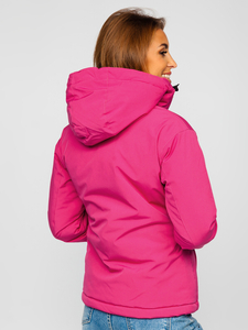 Giubbotto invernale sportivo da donna rosa Bolf HH012A