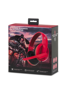 Auricolari a filo con microfono neri V1