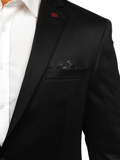 Uomo Giacca elegante Nero Bolf 022