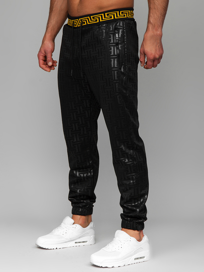 Tuta con cappuccio da uomo nero Bolf 3A161