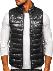 Gilet trapuntato da uomo grafite Bolf R0109A