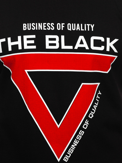 Canotta tank top con stampa nera Bolf 14816