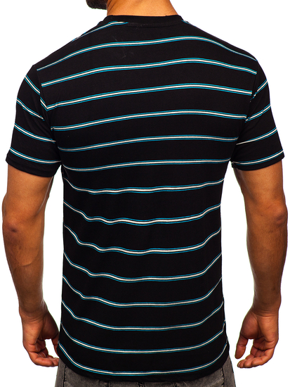 T-shirt da uomo nera Bolf 14952