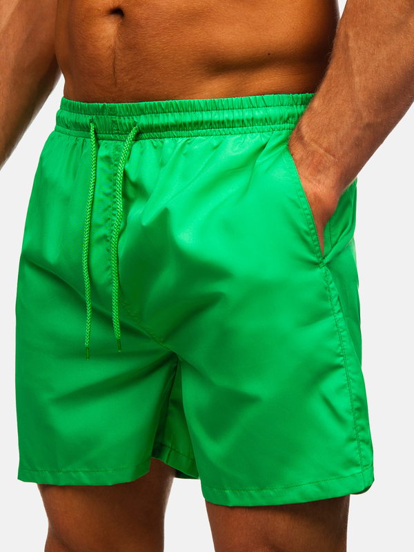 Uomo Costume da bagno Verde Bolf QD32