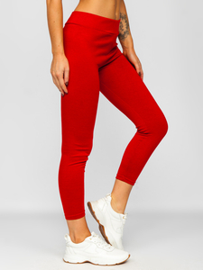 Donna Leggings Rosso Bolf YW01001A2
