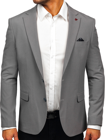 Homme Veste casual Grigio Bolf 026