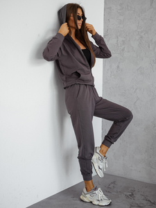 Tuta da donna due pezzi con cappuccio Graphite Bolf 821110