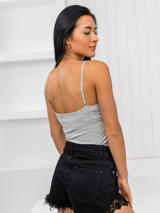 Donna Canottiera con lacci Grigio Bolf 17K550