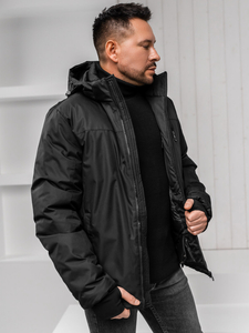 Uomo Giacca invernale Nero Bolf 91M9901A1