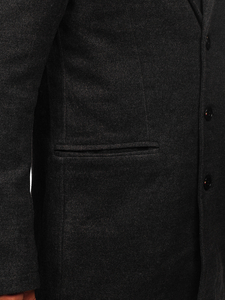 Cappotto invernale da uomo grafite Bolf 1047