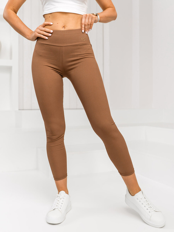 Donna Leggings a righe Marrone Bolf W7903A1