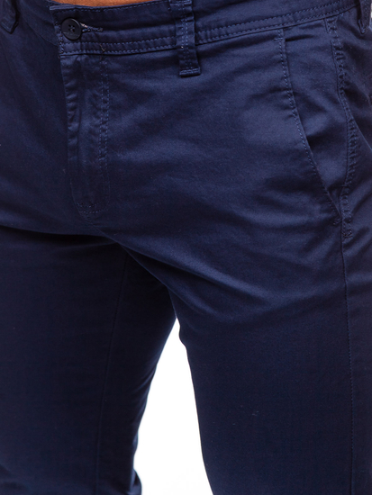 Pantaloni chino da uomo blu Bolf KA6807-11