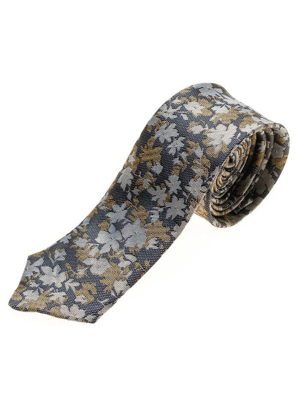 Cravatta elegante da uomo blu Bolf K109