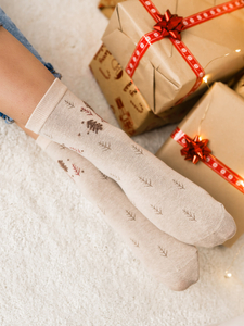 Calze con motivi da donna multicolore Bolf M7-6P-1 6 PACK