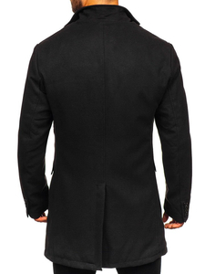 Cappotto invernale da uomo nero Bolf 1047-1
