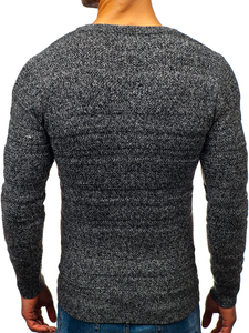 Maglione grigio da uomo Bolf H1805