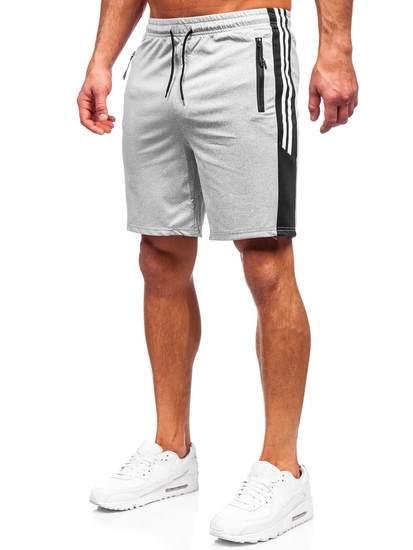 Uomo Pantaloncini Grigio Bolf 68006