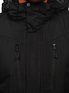 Giubbotto invernale da uomo nero Bolf 22M321