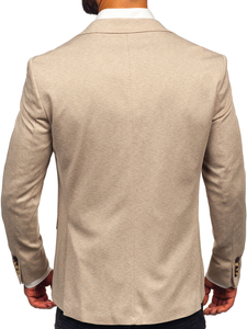 Uomo Giacca d'abito casual Beige Bolf 24401