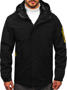 Uomo Giacca leggera 2 in 1 Nero Bolf 5M3263