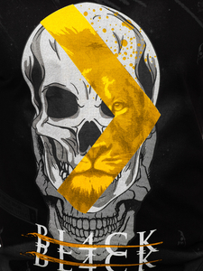 Maglietta tank top con stampa nera Bolf 14814