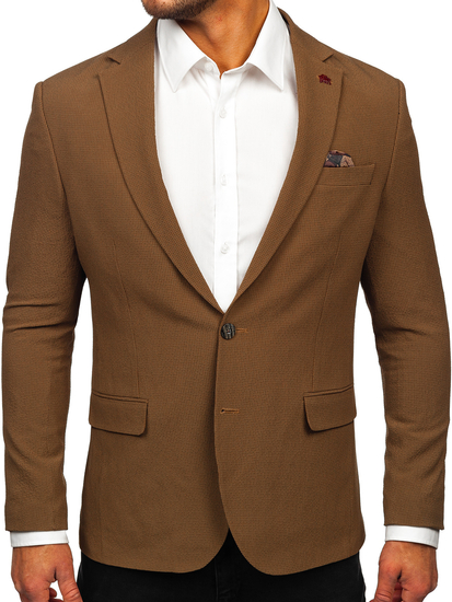 Homme Veste casual Marrone Bolf 026