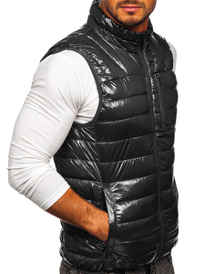 Gilet trapuntato da uomo grafite Bolf R0109A