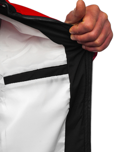 Giacca bomber di mezza stagione da uomo multicolore-1 Bolf 84M3003