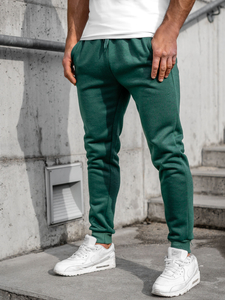 Pantaloni jogger da uomo verdi Bolf CK01