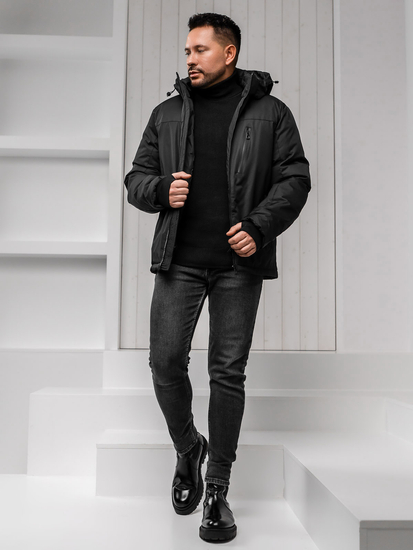 Uomo Giacca invernale Nero Bolf 91M9901A1
