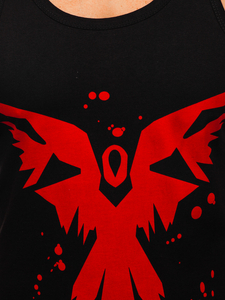 Canotta Bodybuilding con stampa nera Bolf 14843