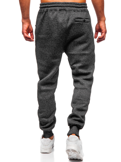 Uomo Pantaloni jogger da tuta caldi Grafite Bolf Q1104