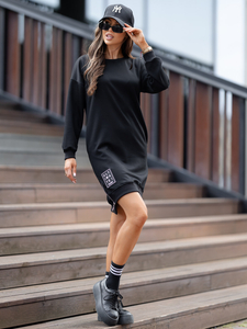 Abito nero color burro Bolf 524