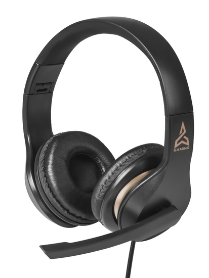 Auricolari a filo con microfono neri V6